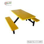 Bench Canteen Dining Table for School