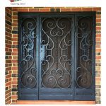 Glass Factory Wholesale Design For Iron Gate Doors Iron Fence Grill Doors