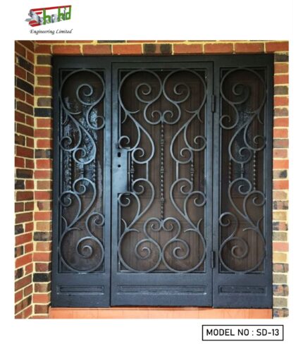 Glass Factory Wholesale Design For Iron Gate Doors Iron Fence Grill Doors