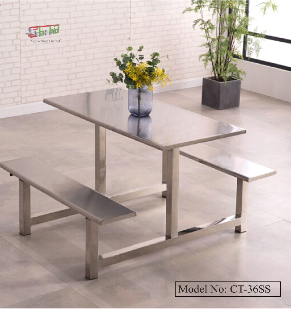 Stainless Steel Canteen Table