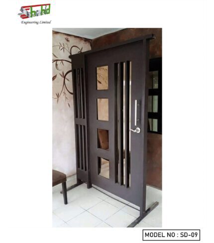 Steel Door with a Single Door of Excellent Wrought Iron Shahid Engineering Ltd