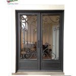 wrought iron security patio