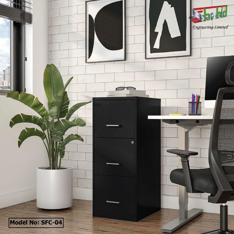 File Cabinet with Three Drawers File Cabinet with Three Drawers