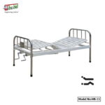 Manual Hospital Patient Bed with Two Functions