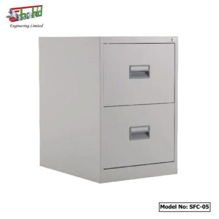 Metal File Cabinet with Two Drawers