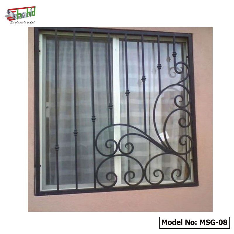 Modern MS Window Grill MSG-08 Modern MS Window Grill MSG-08