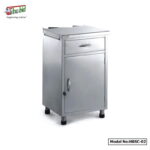 Bedside Cabinet with Drawer & Door for Hospital