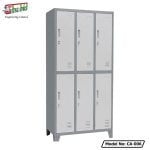 Modern Six Door Storage Steel Locker