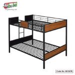 High Quality Single Steel Bunk Bed With Safety Railing
