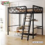 Modern-Small-Apartment-Loft-Elevated-Upper-Bed