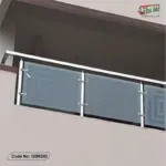 Ideal for a Modern Lifestyle Glass Balcony Railing  | GBR203