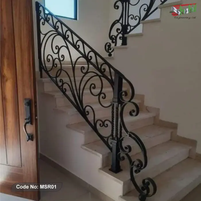 Ms Railing Casting Design Classic Design Element Casting Stair Railing | MSR01 - Shahid ...