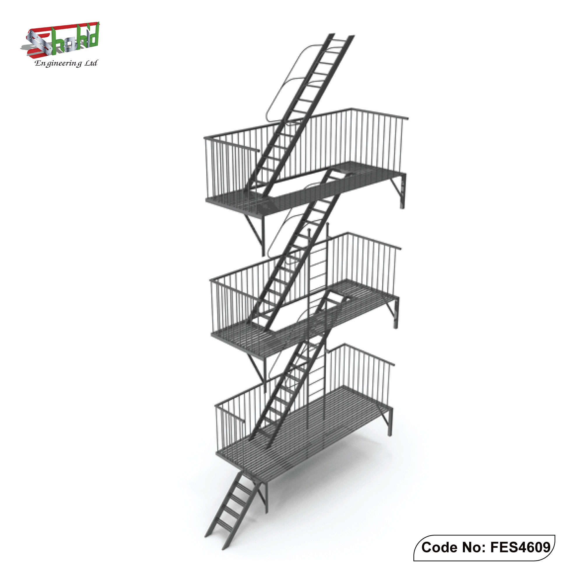 Fire-Escape-Stair Fire Escape Stair