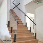 glass stair railing
