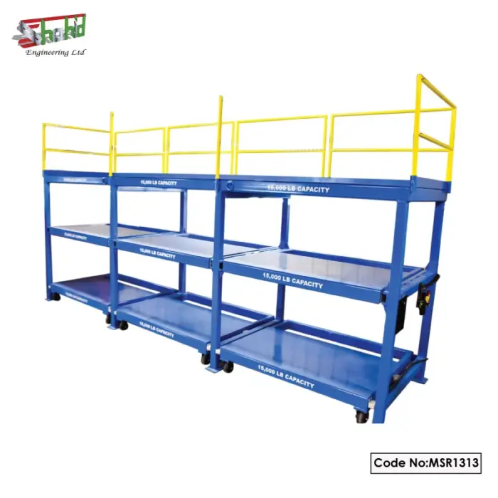 Heavy Duty Mold Warehouse Storage Rack | MSR1313 - Shahid Engineering Ltd