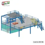 Space Optimization Techniques with Mezzanine Steel Racks