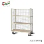 Space-Saving Cut Panel Rack for Workshop & Industrial Storage