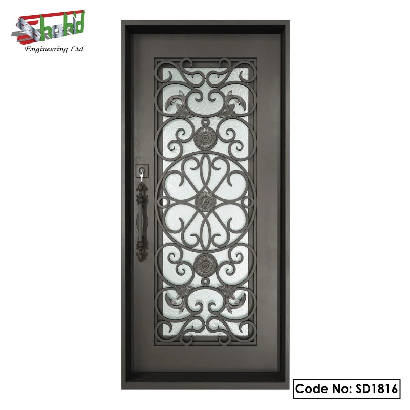 Decorative Steel Door
