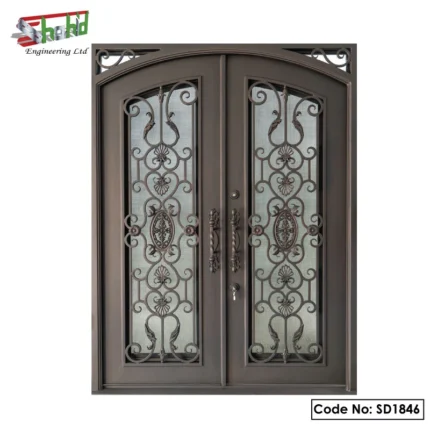steel door