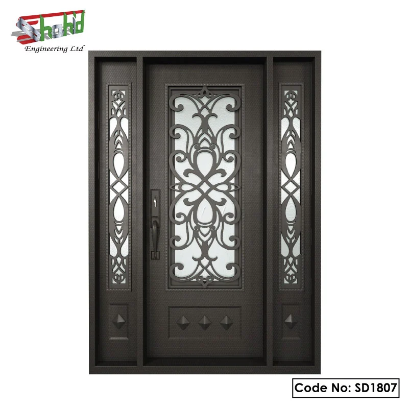 steel door