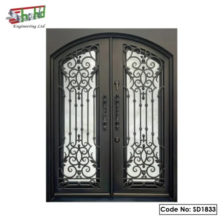 Wrought Iron Decorative Door