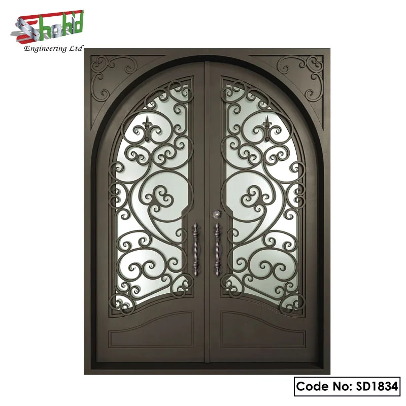 Wrought Iron Decorative Door
