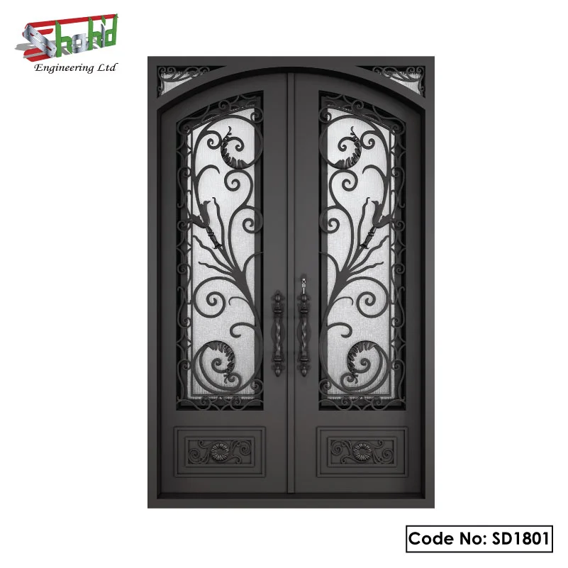 Wrought Iron Decorative Door