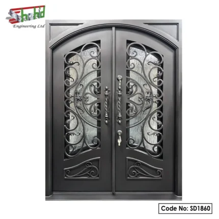 Wrought Iron Decorative Door