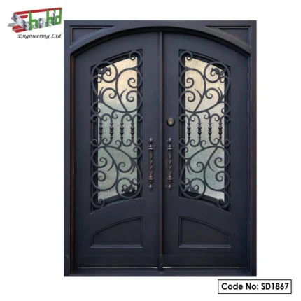Decorative Steel Door