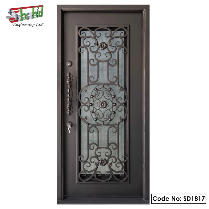 Decorative Steel Door