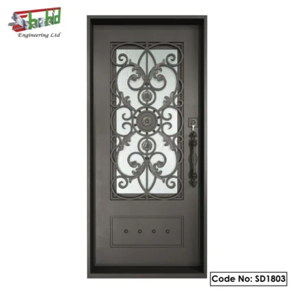 steel door