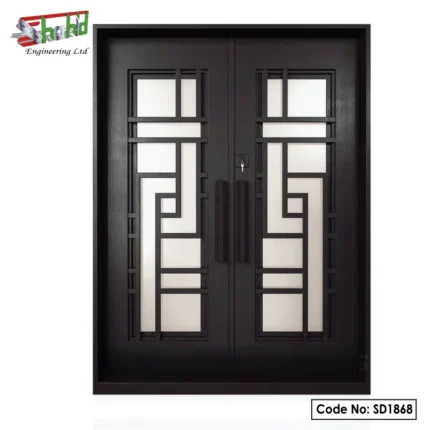 decorative steel door