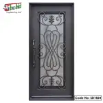 decorative steel door