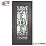 Stylish single Entry Steel Door