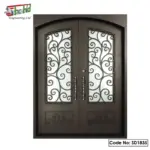 decorative steel door