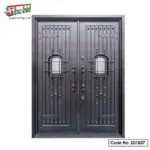 decorative steel door