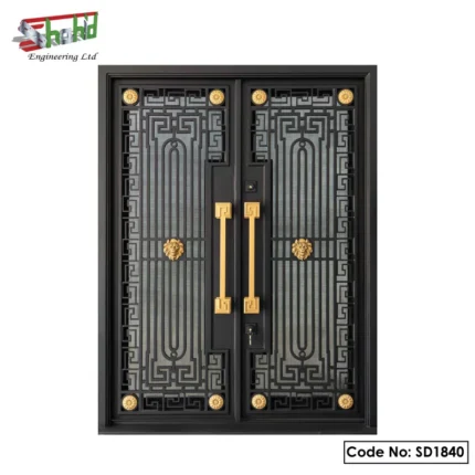 decorative steel door
