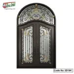 decorative steel door