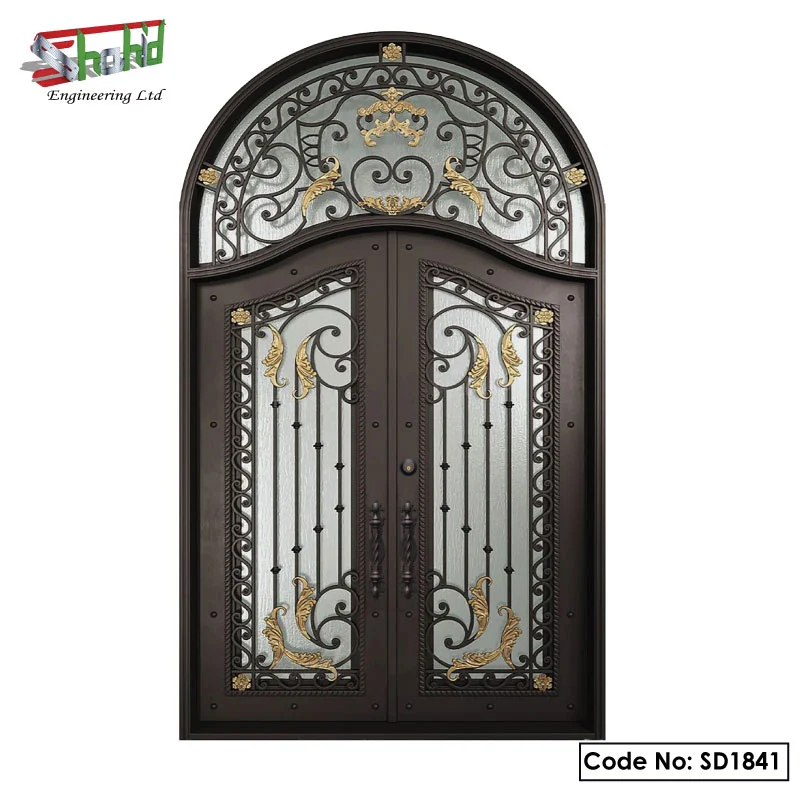 decorative steel door