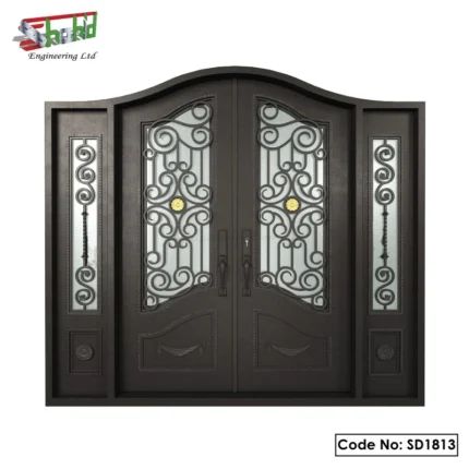 decorative steel door