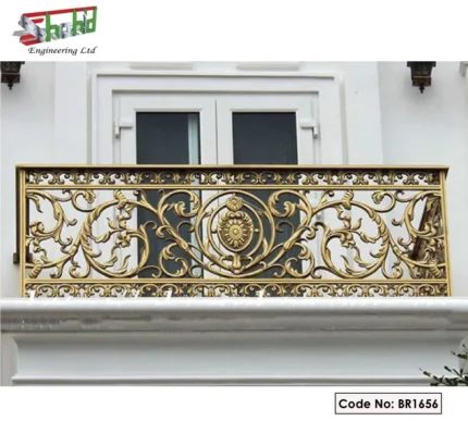 Strong & Secure Cast Iron Balcony Railing