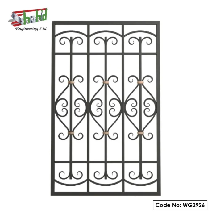 MS Window Grill with Powder Coating