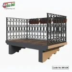 Premium MS Balcony Railing for Longevity