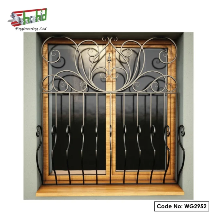 MS Window Grill with Durable Finish