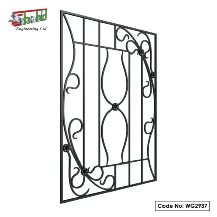 MS Window Grill with Simple Bars