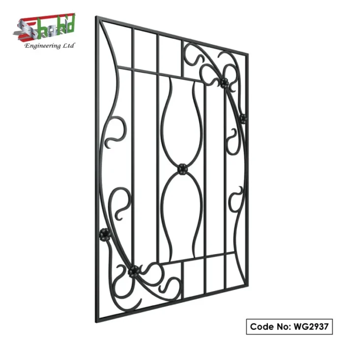 MS Window Grill with Simple Bars