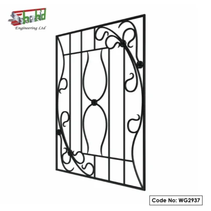 MS Window Grill with Simple Bars