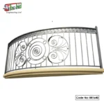 Balcony railing design