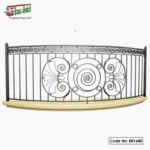 Wrought Iron MS Balcony Railing Classic