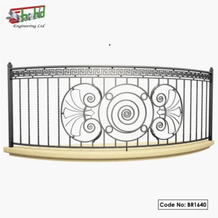 Wrought Iron MS Balcony Railing Classic